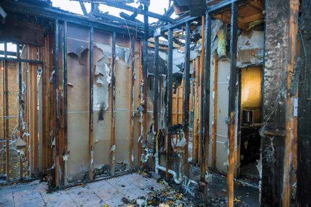 Professional Soot Cleanup technician working in Walkersville, MD